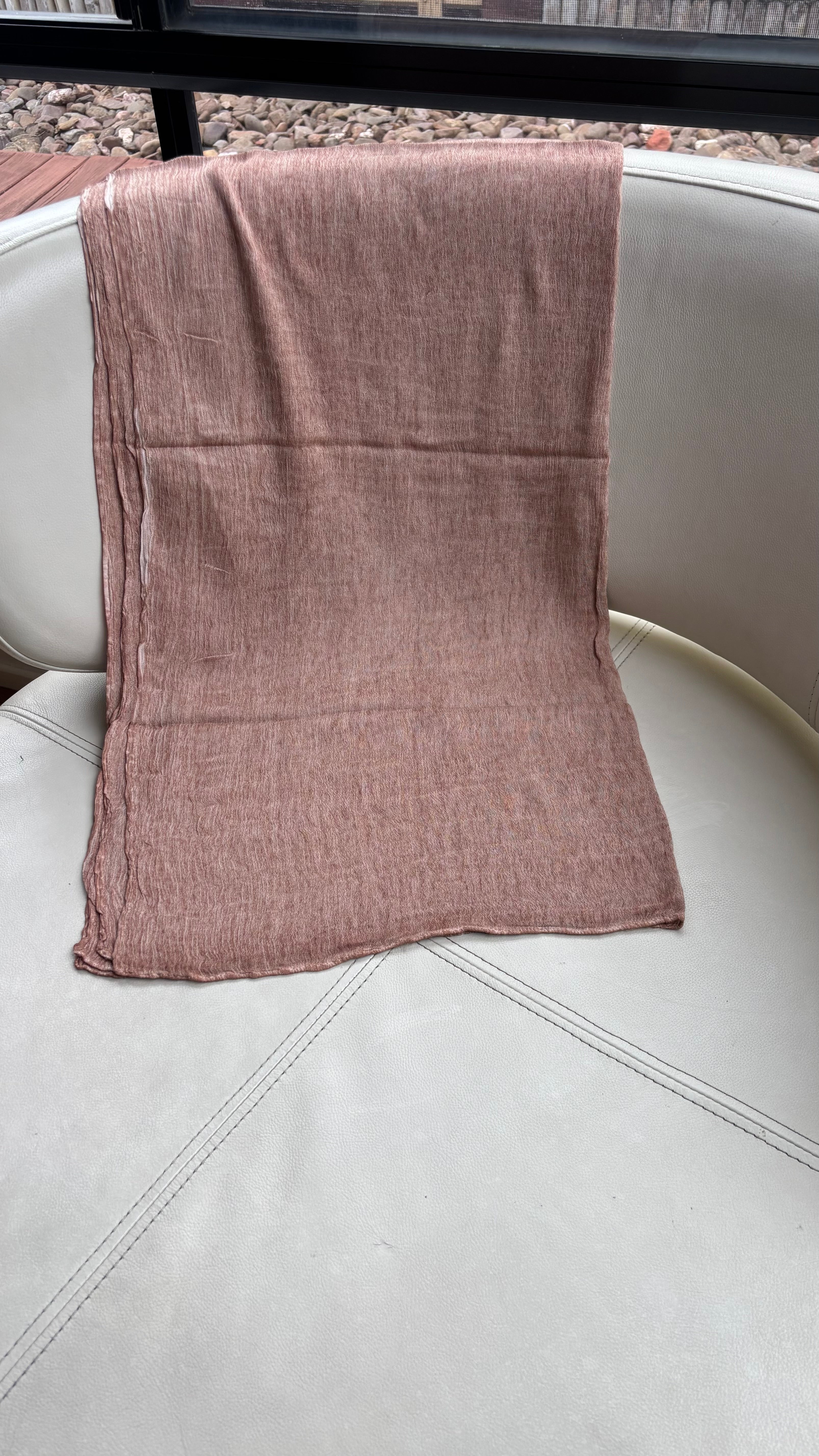 Peach Crunch Modal Hijab