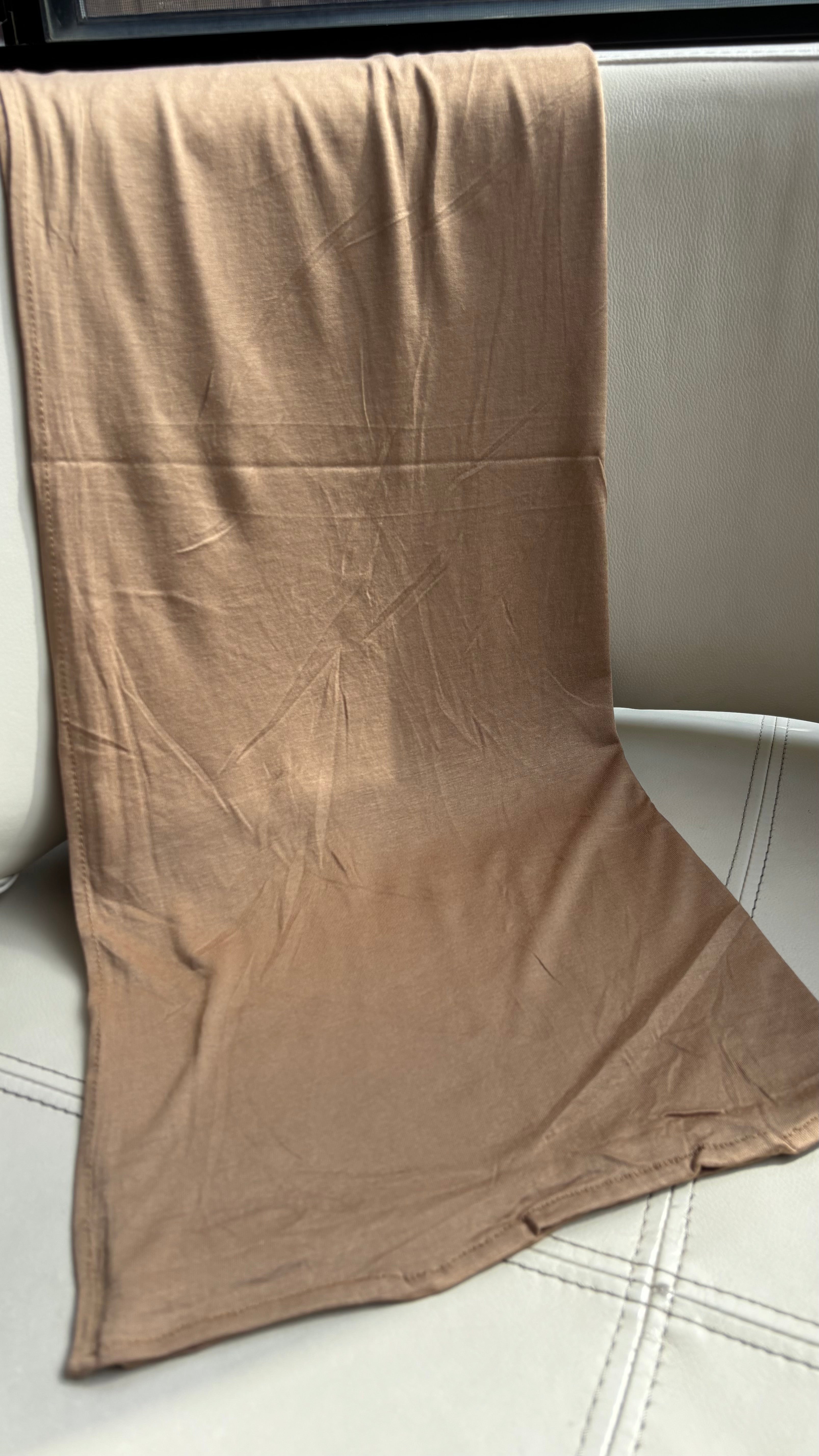 Toffee Jersey Hijabs