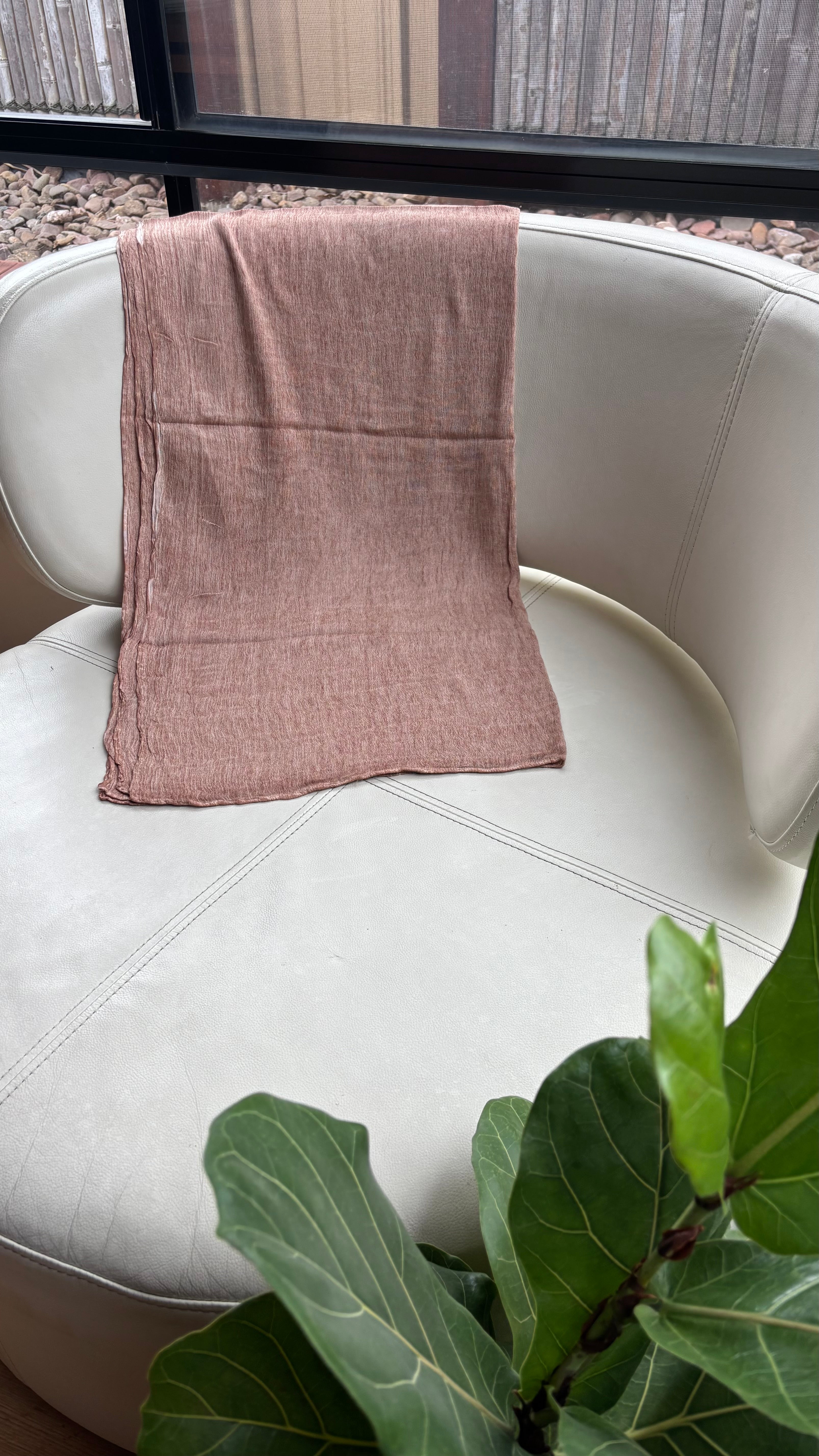 Peach Crunch Modal Hijab