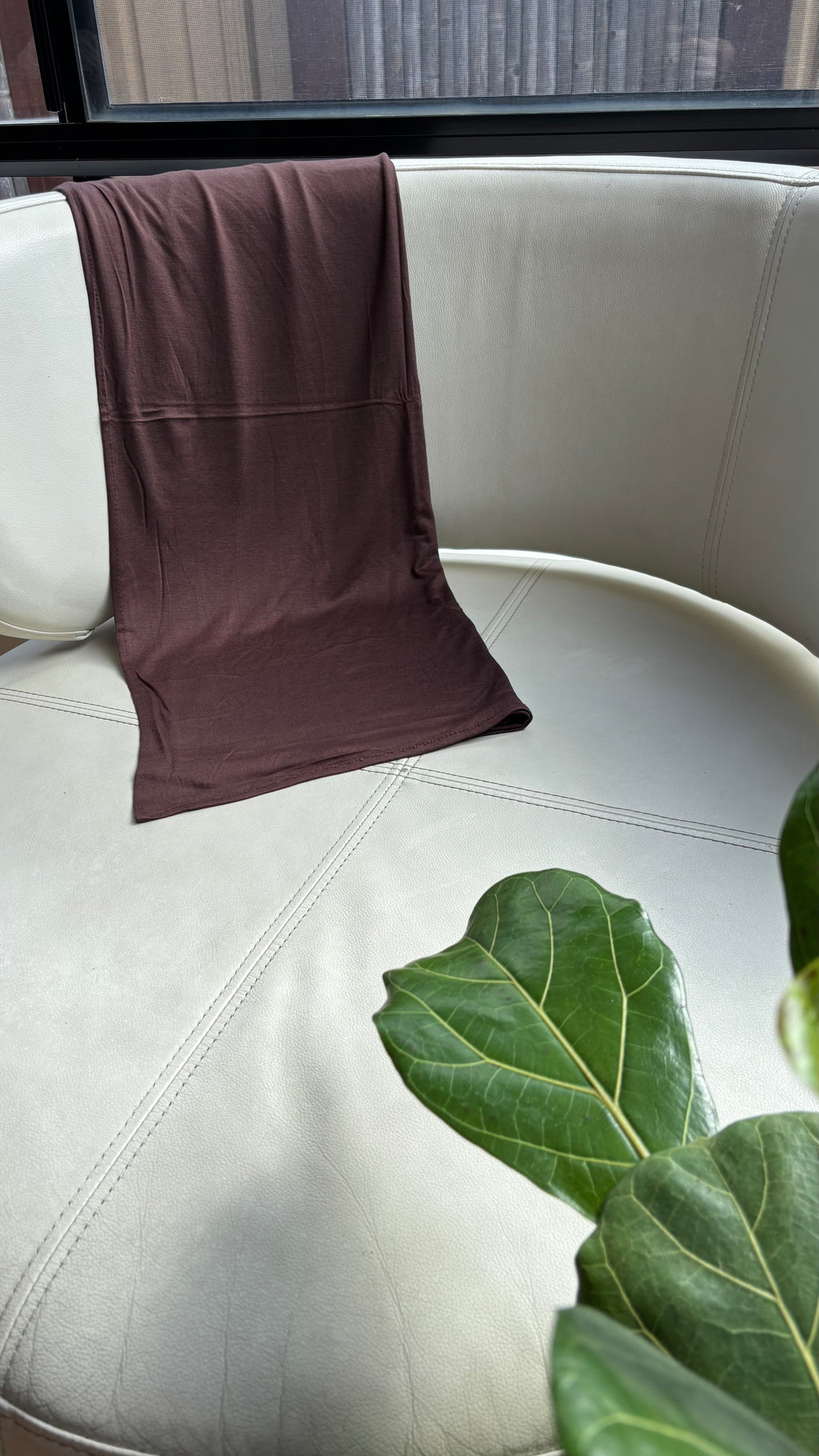 Dark Mocha Jersey Hijab