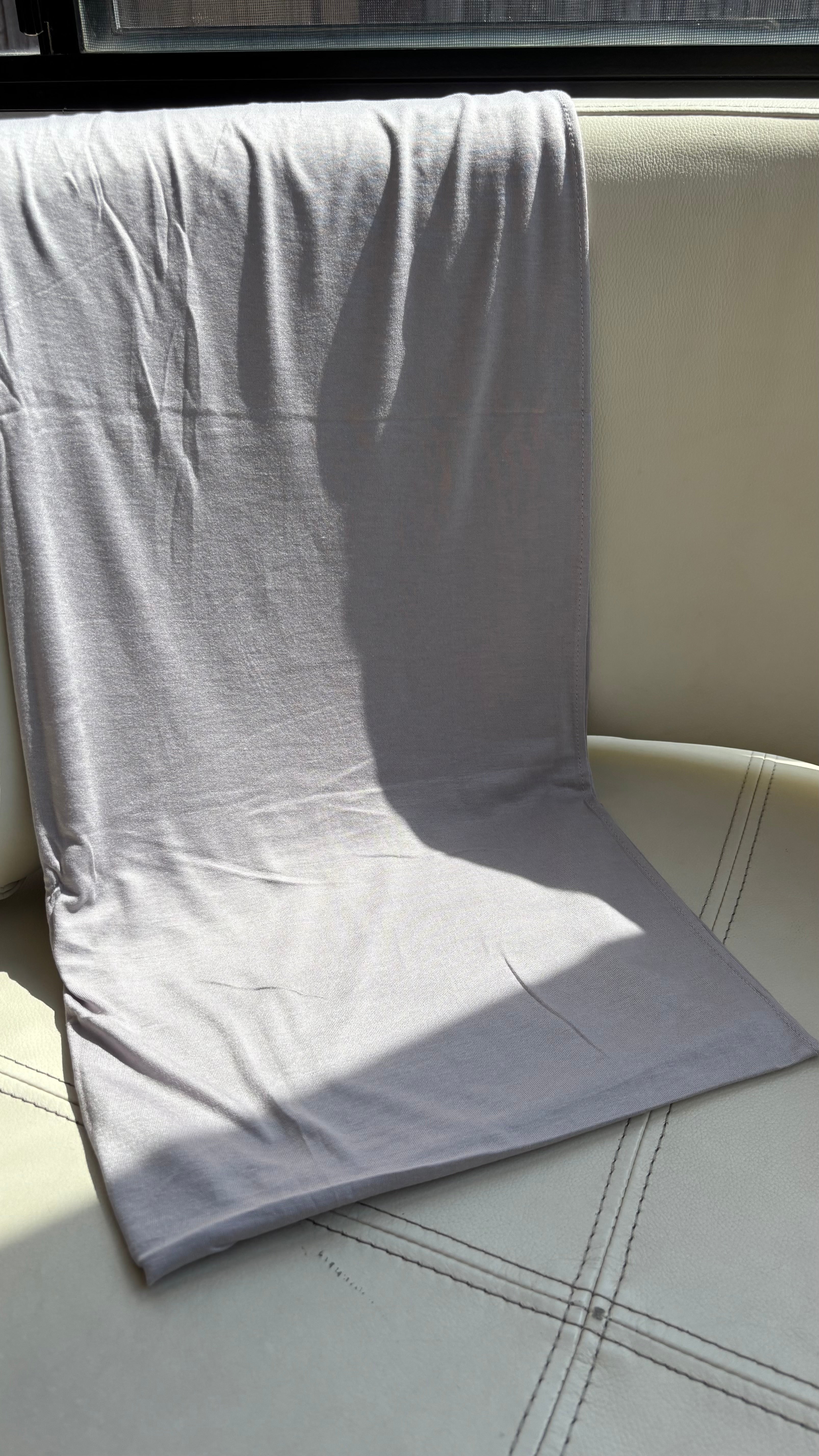 Light Grey Jersey Hijab