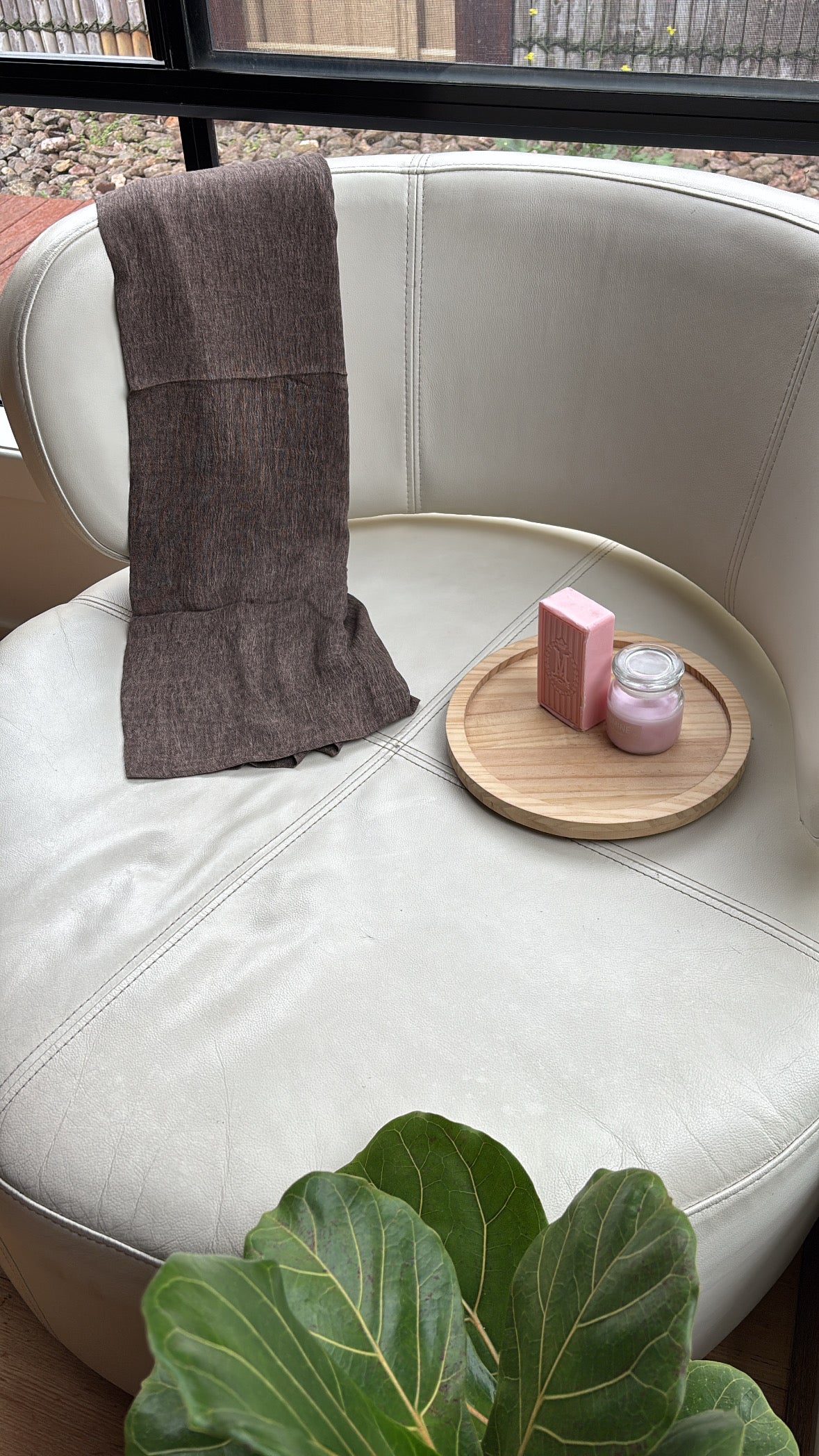 Brown Crunch Modal Hijab