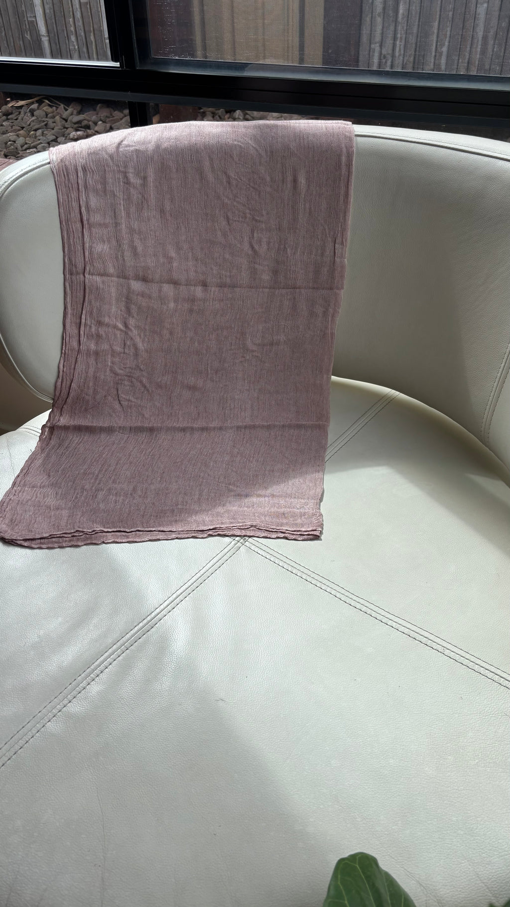 Light Pink Crunch Modal Hijab