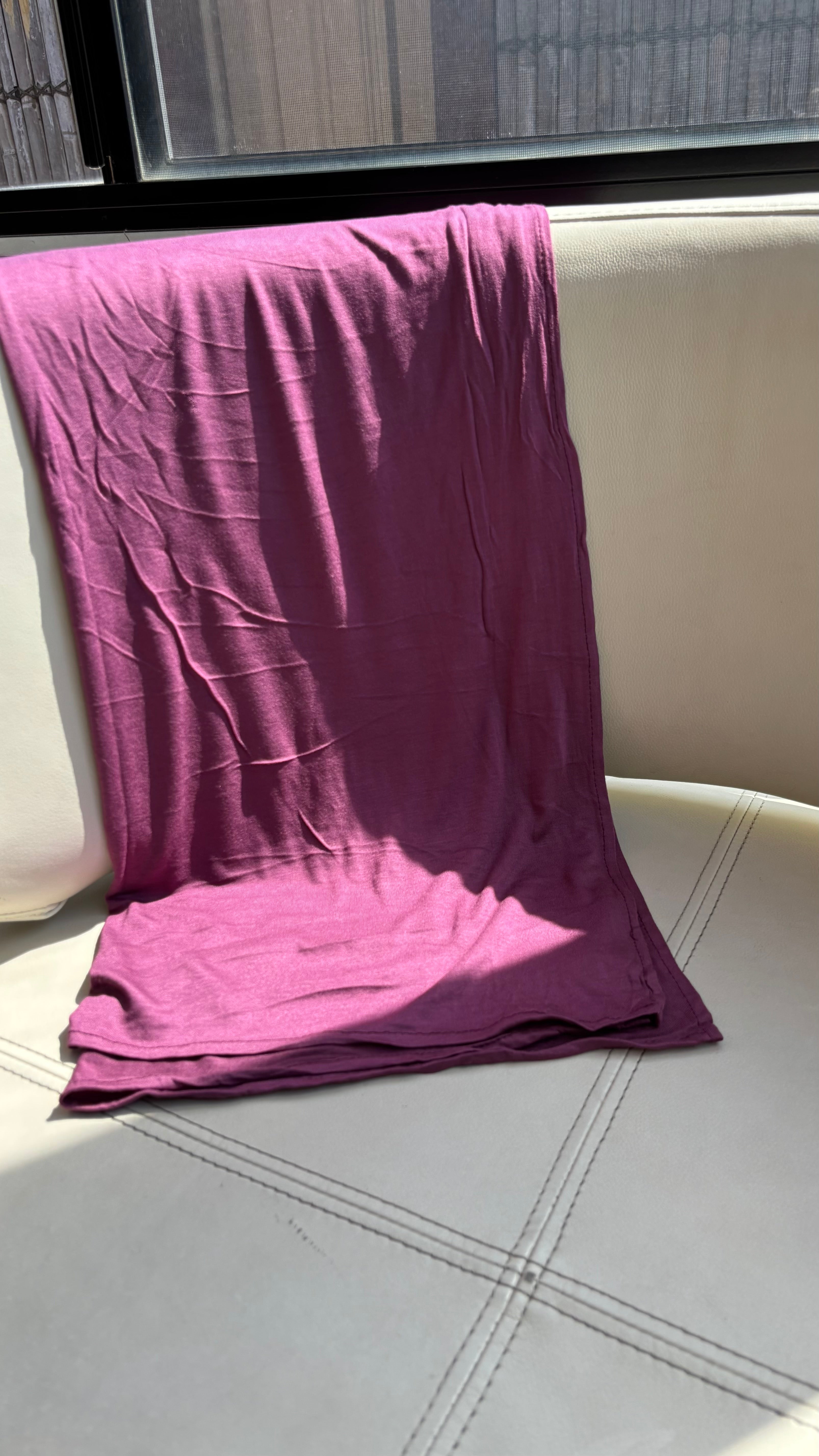 Magenta Jersey Hijab