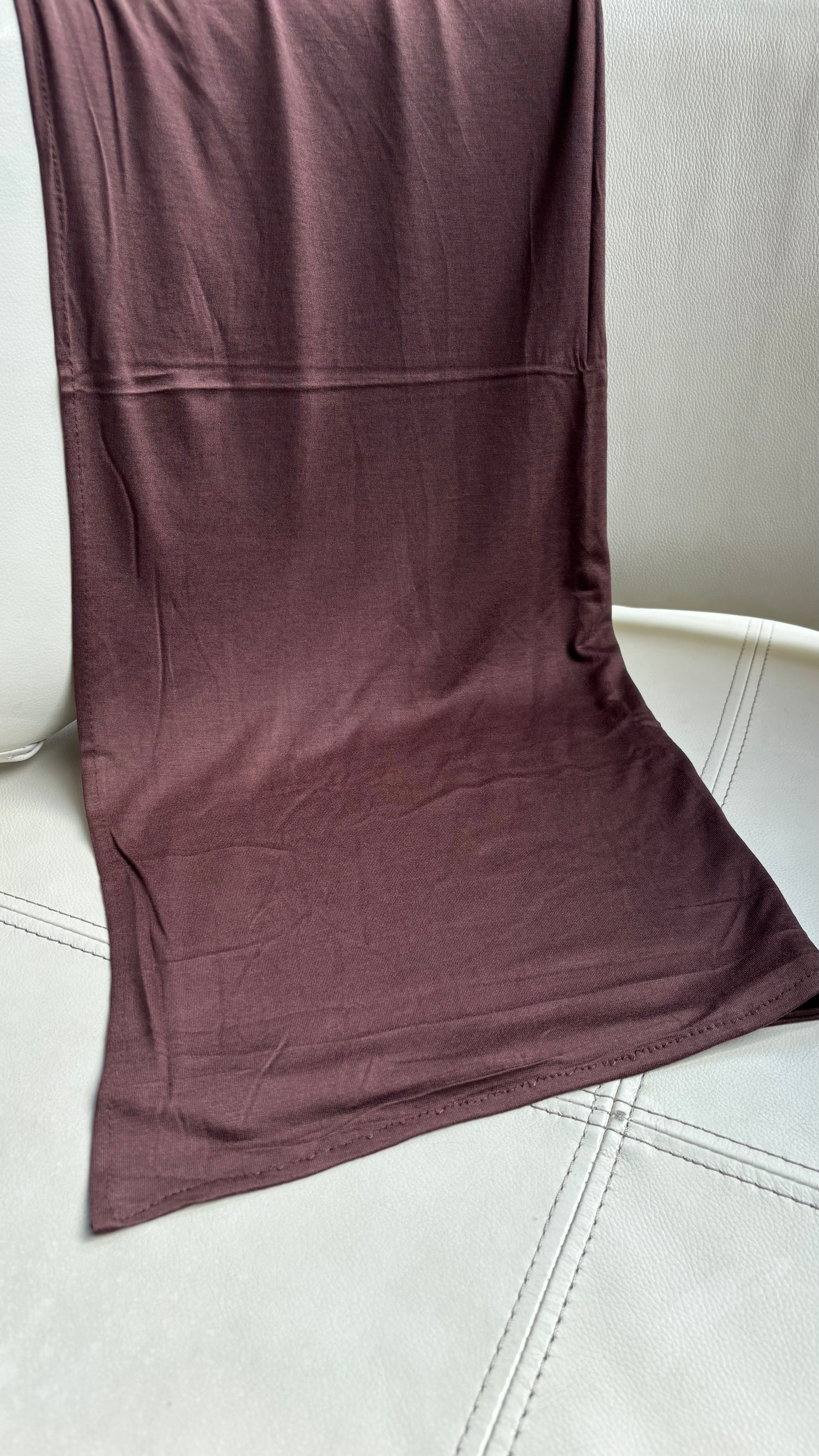 Dark Mocha Jersey Hijab