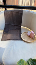Dark Mocha Modal Hijab & Matching Cap