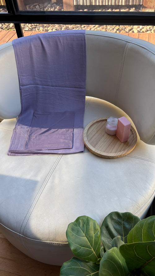Baby Lavender Modal Hijab & Matching Cap