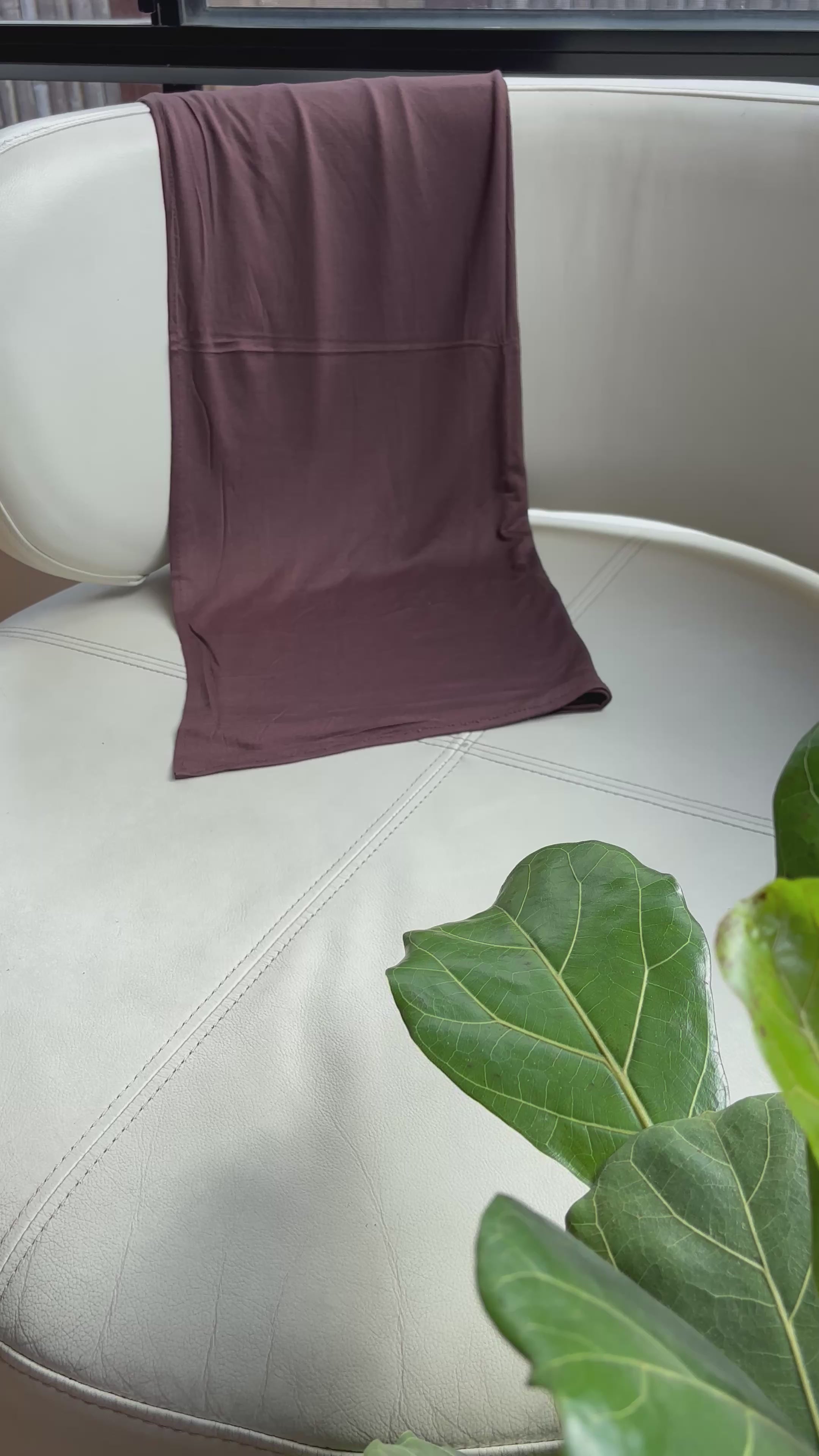 Dark Mocha Jersey Hijab