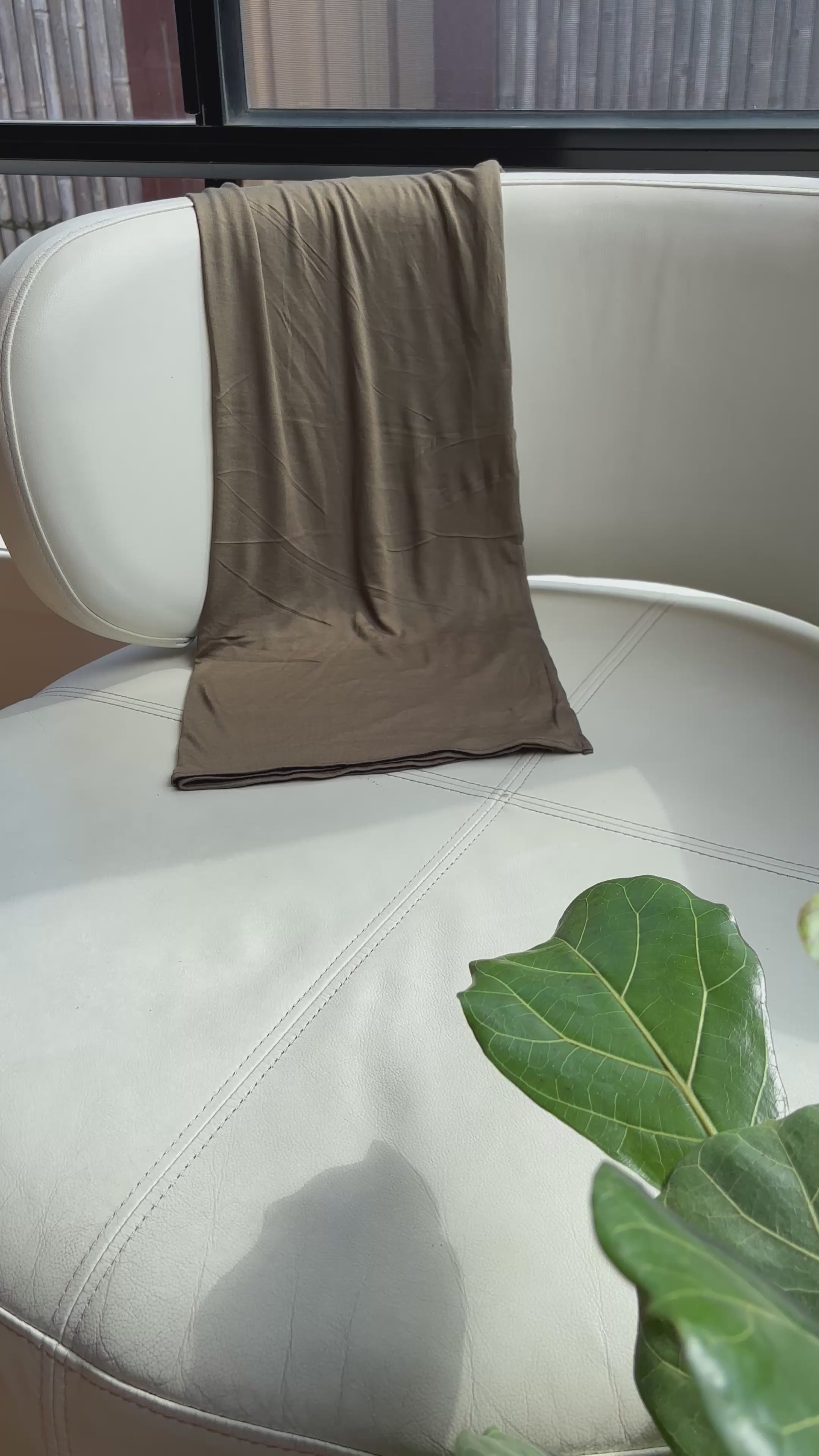 Dark Sage Green Jersey Hijab