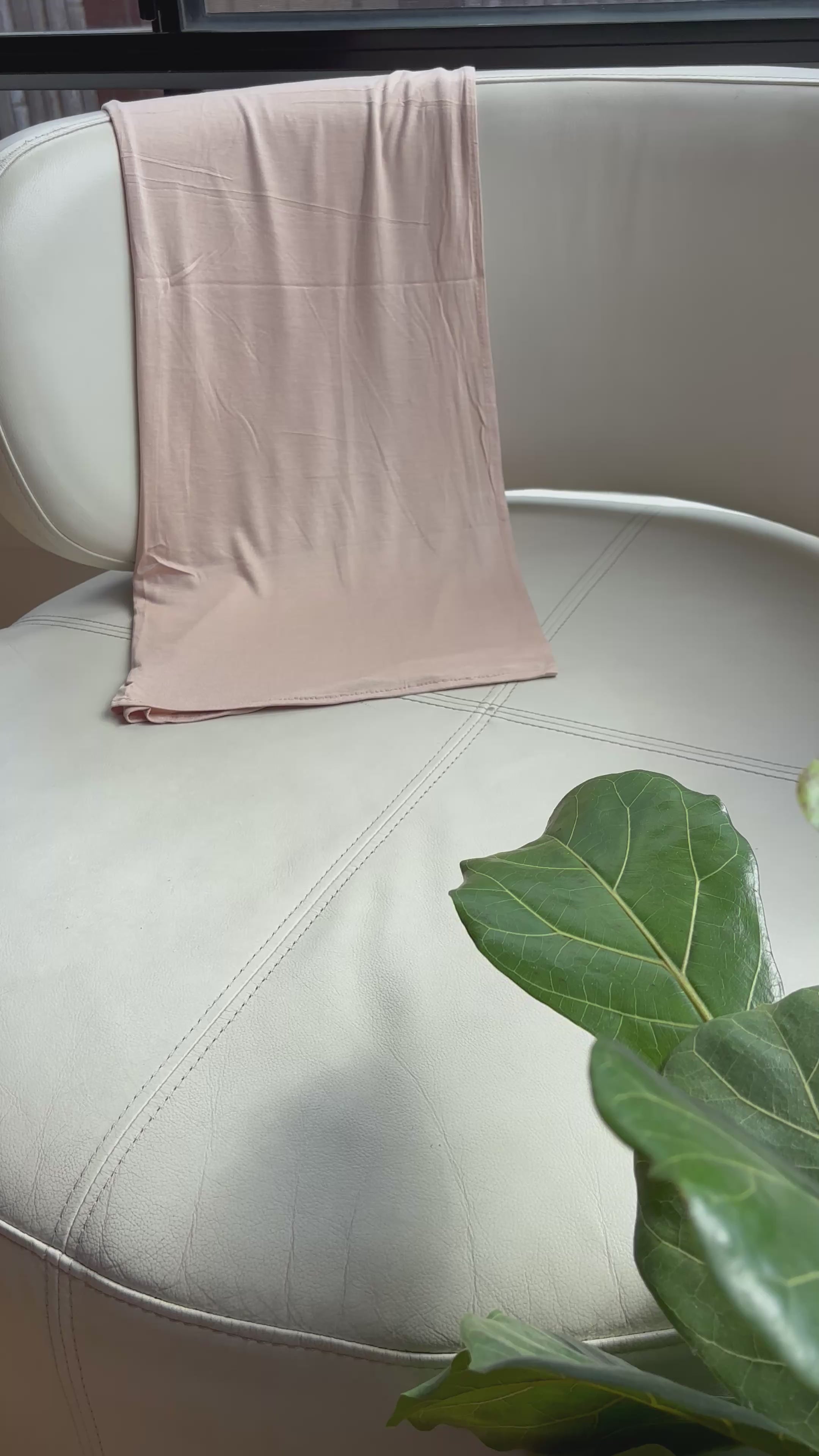 Light Beige Jersey Hijab